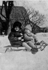 Snow Drifts Did Not Stop Christmas Image